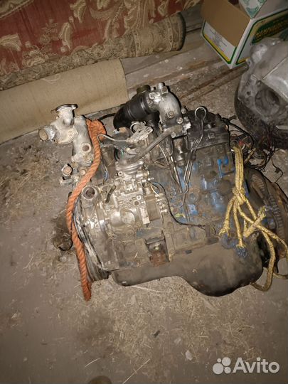 Двигатель мотор 2 LT Toyota