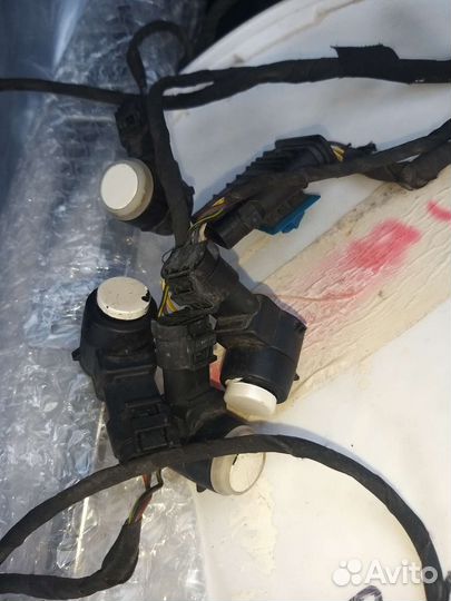 Проводка парктроников в сборе