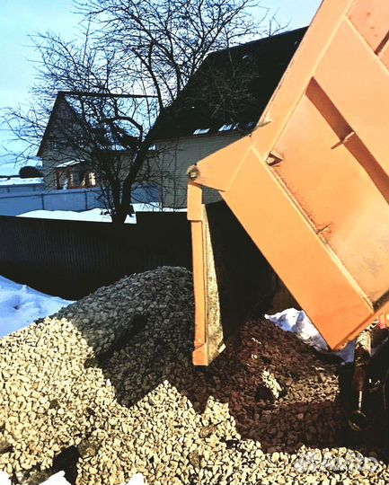 Щебень гранитный 5-20