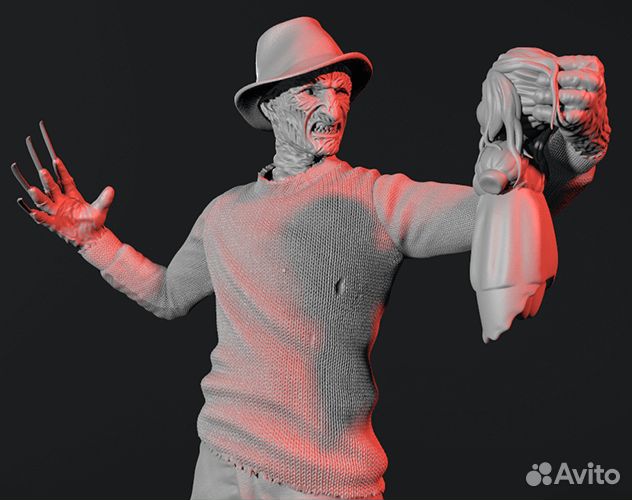 Ростовая фигурка Фредди Крюгера (Freddy Krueger)