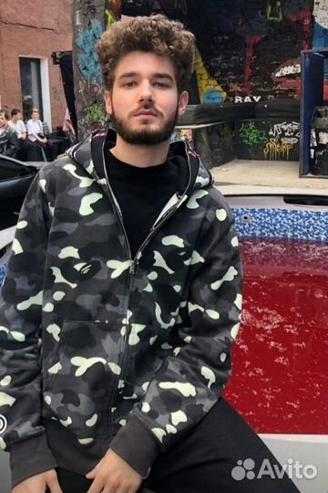 Bape City Camo Shark Full Zip Hoodie