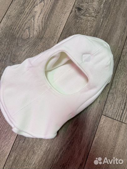 Новая зимняя шапка шлем на малыша 50-52