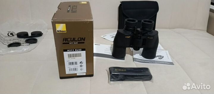 Бинокль nikon aculon a211 8x42