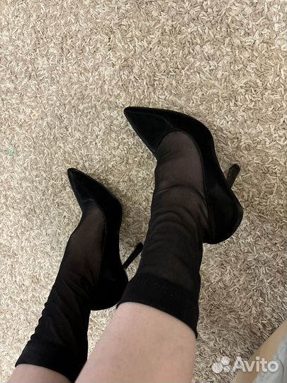 Полусапоги женские новые ecru