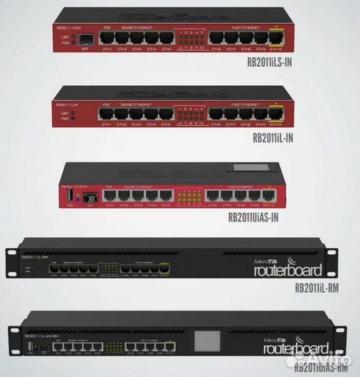 Роутер Mikrotik 2011 RB2011UiAS-IN Бу 5* Без Wifi