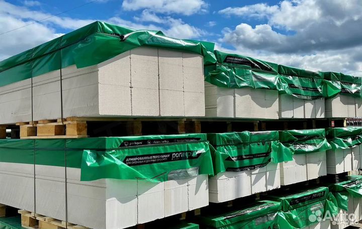 Блоки Поритеп перегородки