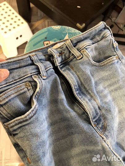 Джинсы zara прямые 36