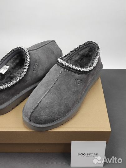 Слипоны UGG Tasman Slipper Grey серые