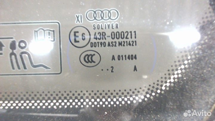 Стекло кузовное боковое Audi A8 (D4), 2013