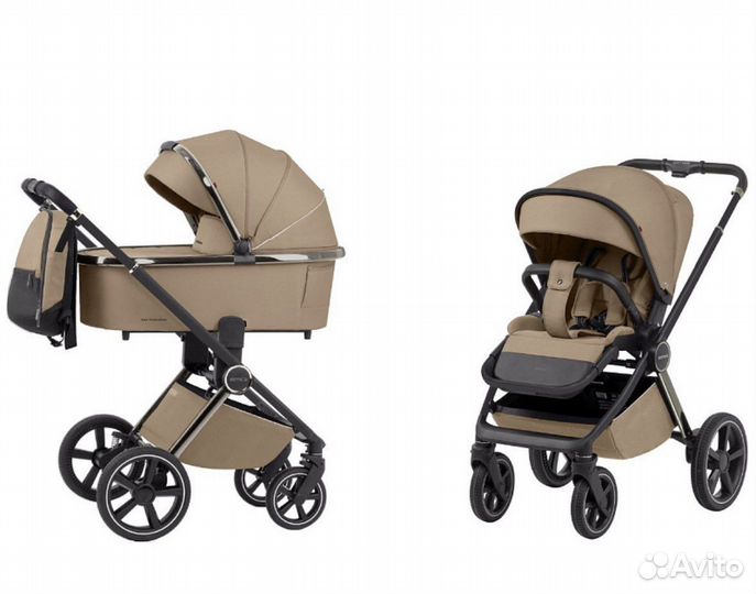 Коляска 2 в 1 Carrello Ultimo CRL-6511 2023 хром
