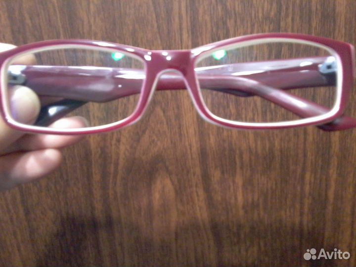 Очки женские +1,5,изготовлены в оптике б/у