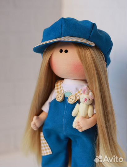Кукла интерьерная текстильная