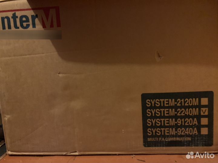 Усилитель Inter-M System 2240M