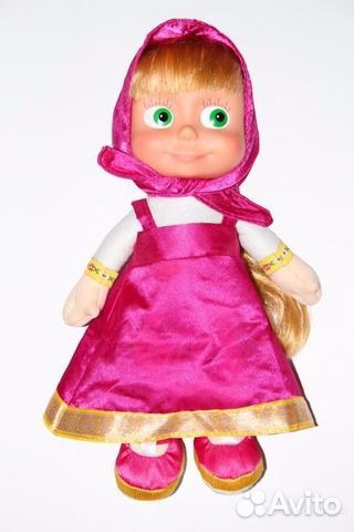 Кукла маша на батарейках