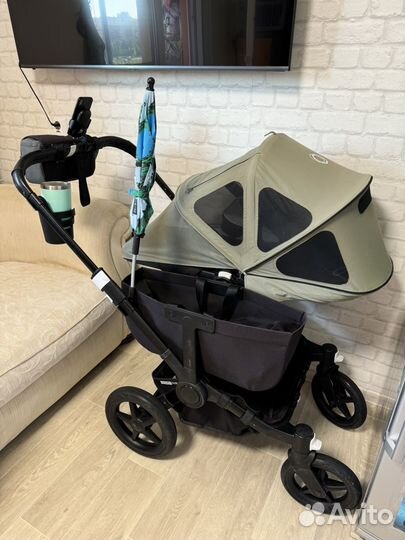 Bugaboo donkey 3 автокресло air turtle/аксесуары