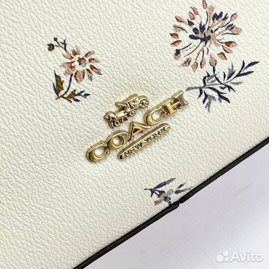 Рюкзак женский Coach натуральная кожа