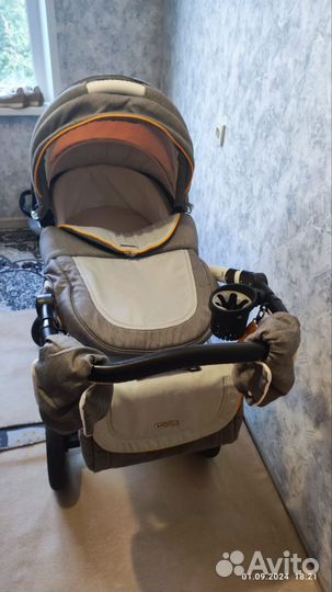Коляска 3 в 1 бу
