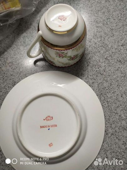 Старинные чайные и кофейные пары