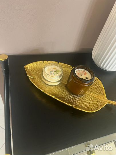 Свечи из воска, ручная работа