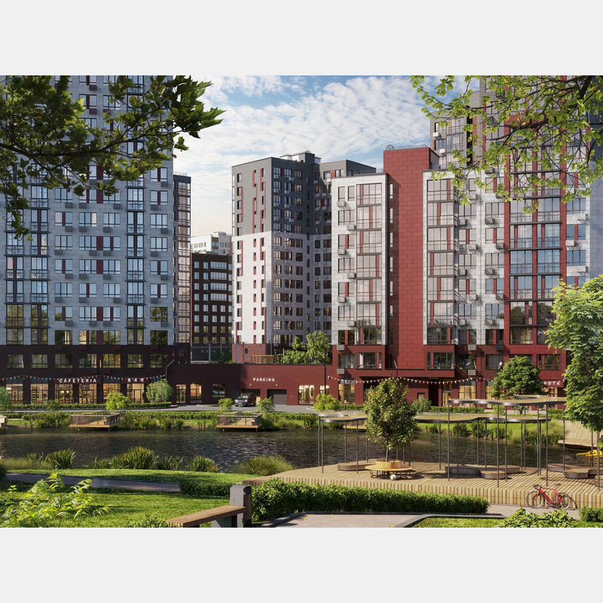 3-к. квартира, 83,5 м², 3/16 эт.