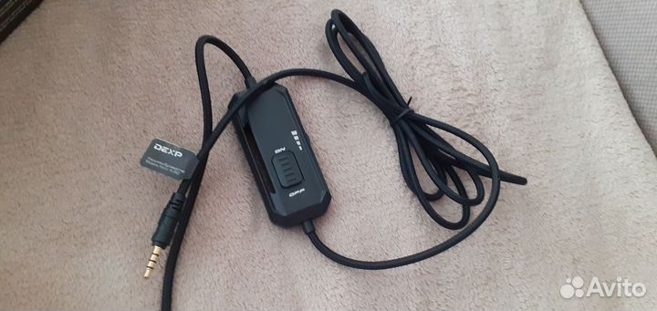 Наушники с микрофоном Dexp новые