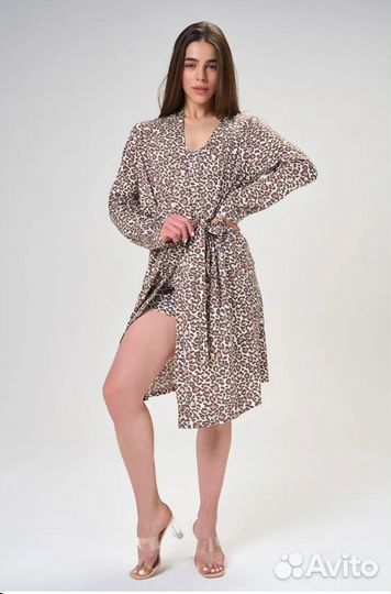 Халат хлопковый женский новый 50-52 р