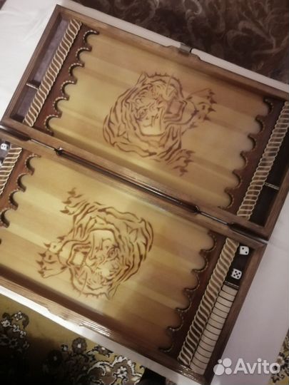 Нарды резные