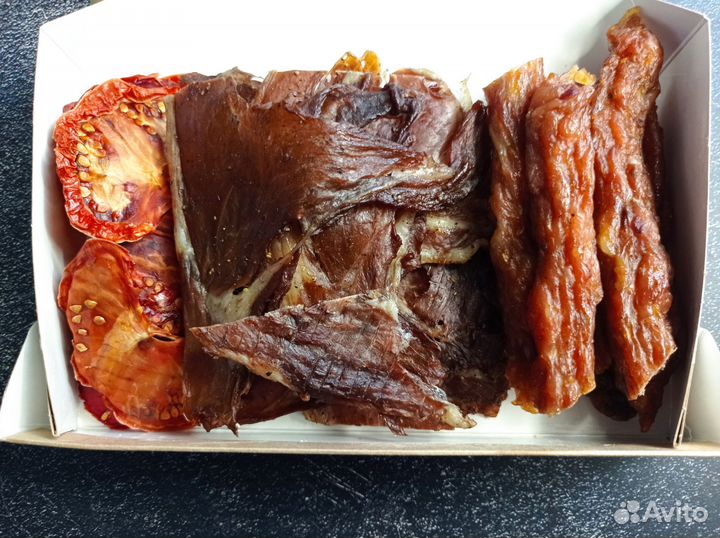 Мясные чипсы. Джерки. Подарочные наборы