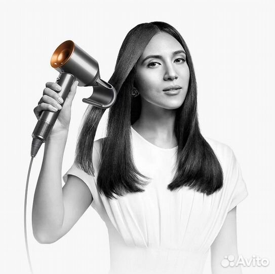 Фен Dyson Supersonic HD07 Nickel Copper/Никель Мед