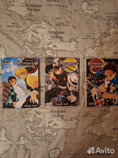 Манга Клинок рассекающий демонов