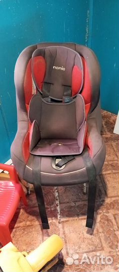 Автокресло без замка. Ремни есть замка нет