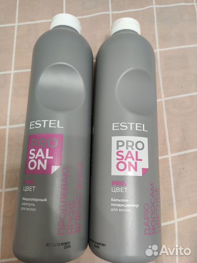 Шампунь estel pro salon и бальзам
