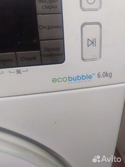 Стиральная машина на запчасти eco bubble