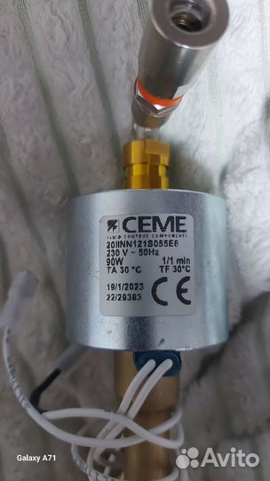 Помпа для моющего пылесоса