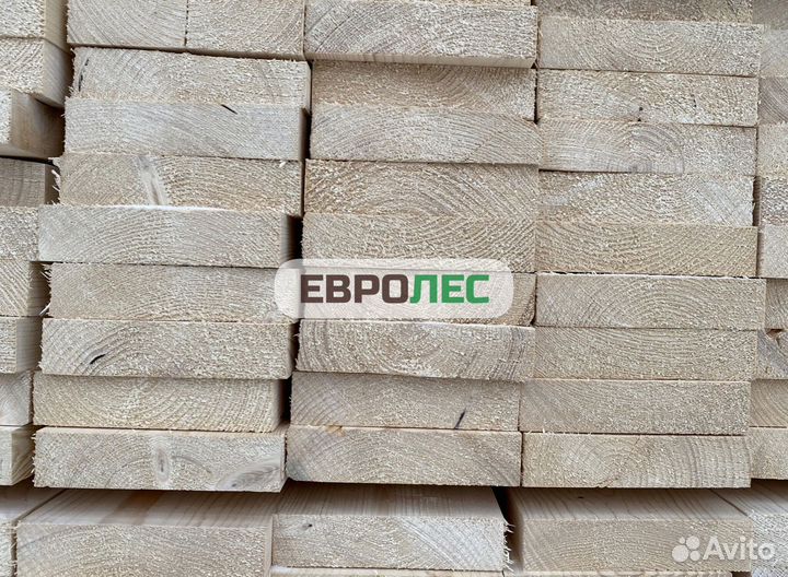 Доска сухая строганная