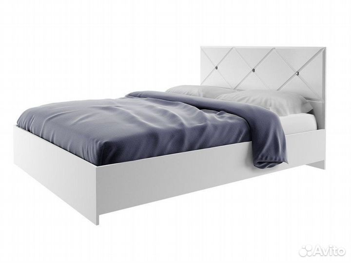 Кровать двуспальная с матрасом Ницца