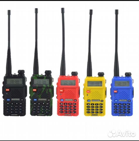 Рации Baofeng UV-5R новые, доп. аксессуары