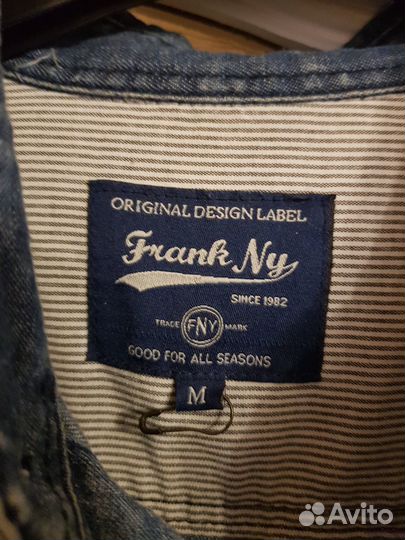 Джинсовая рубашка 48 М