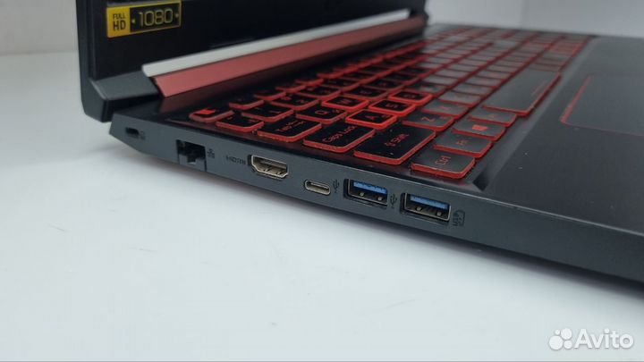 Ноутбук игровой Acer Nitro 5 i5 8300H 8Gb DDR4 GTX