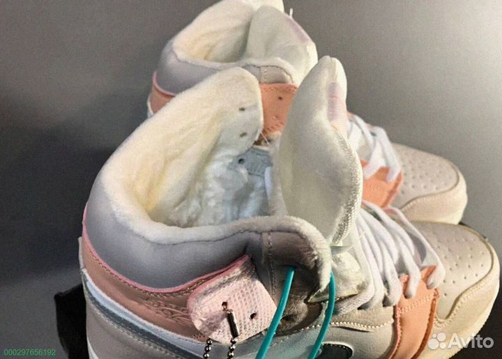 Кроссовки Nike Air Jordan тёплые (Арт.48623)