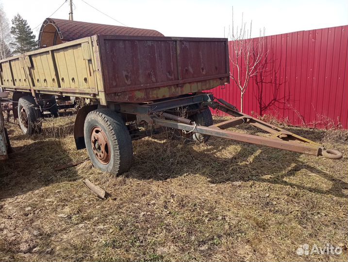 Прицеп бортовой на ЗИЛ и камаз, бортовой
