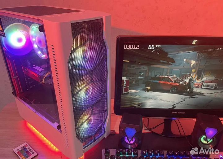 Игровой пк Ryzen 5 16gb/RX 580 супер