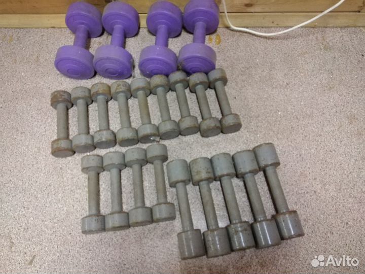 Гантели бодибары для фитнеса