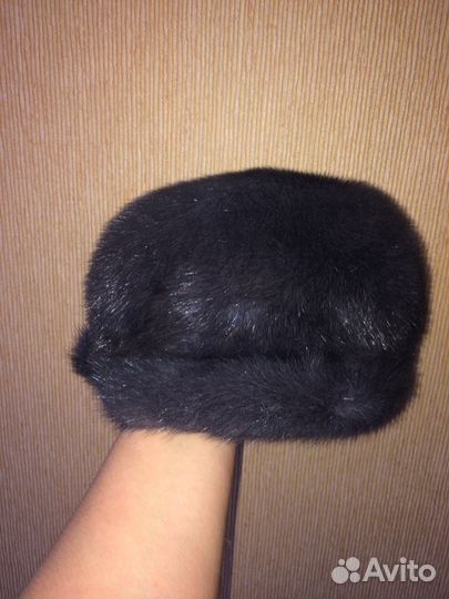 Шапка норковая