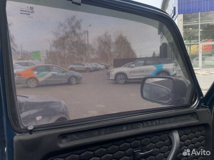 Каркасные автошторки на ниву