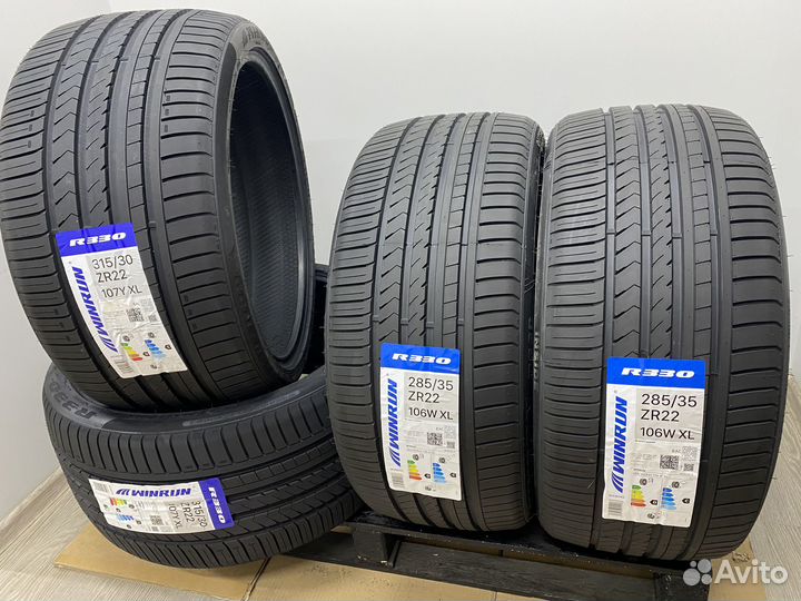 Winrun R330 315/30 R22 и 285/35 R22 106W