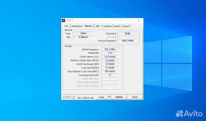 Оперативная память ddr4 8gb 2133