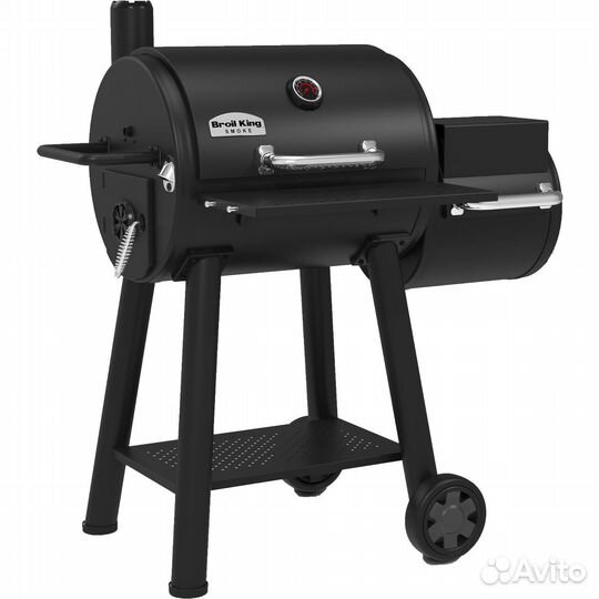 Угольный гриль коптильня Broil King regal offset 400