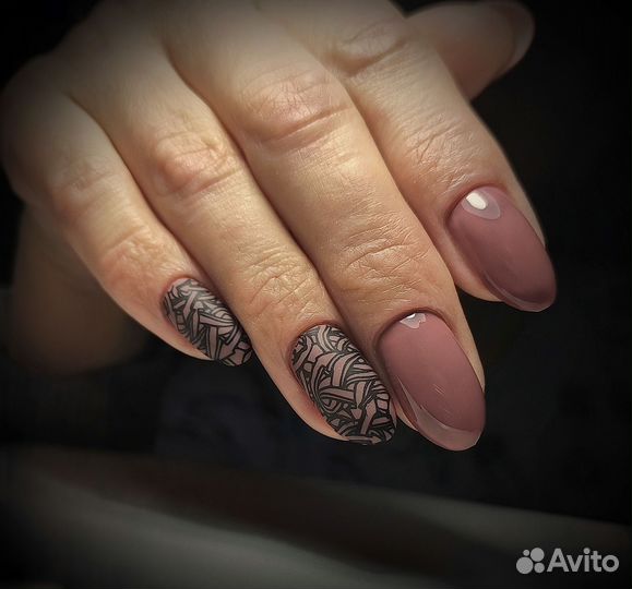 Маникюр с покрытием
