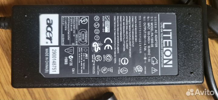 Блок питания для ноутбука acer